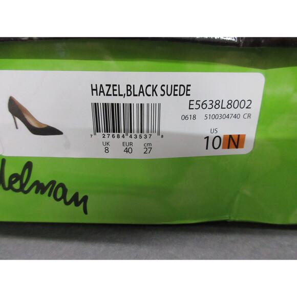 Sam Edelman Women's Hazel Pump, Black Suede, Size 10 Narrow - Picture 6 of 6